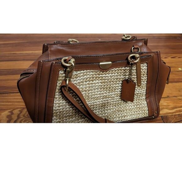 Coach Dreamer Brown Leather Satchel purse in excellent condition. - Picture 2 of 13